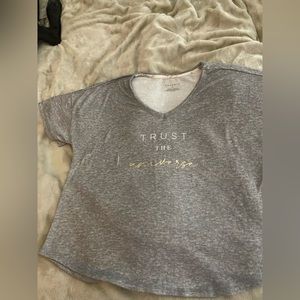 Danskin- ladies graphic Tee, size X-Large. 3 for $25 short promo free shipping